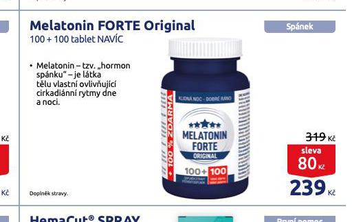 MELATONIN FORTE ORIGINAL