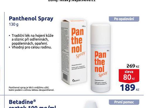 PANTHENOL SPRAY