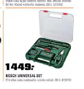 BOSCH UNIVERSAL SET