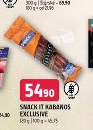 SNACK IT KABANOS EXCLUSIVE