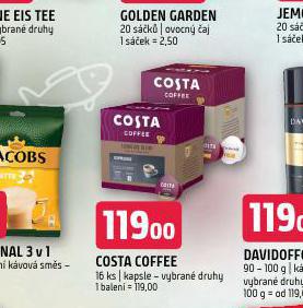 COSTA COFFEE KVOV KAPSLE