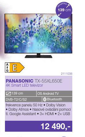 4K SMART LED TELEVIZOR PANASONIC 139 CM