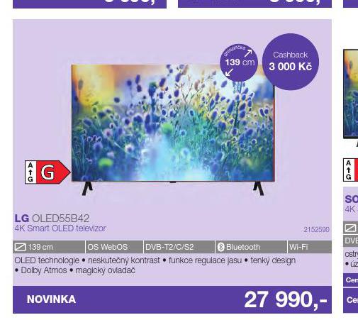 4K SMART OLED TELEVIZOR LG 139 CM