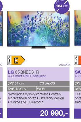 4K SMART QNED TELEVITOR LG  64 CM