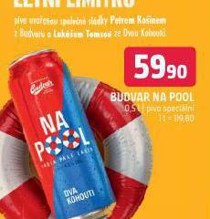 PIVO BUDVAR NA POOL