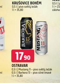 PIVO OSTRAVAR MUSTANG