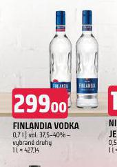 FINLANDIA VODKA