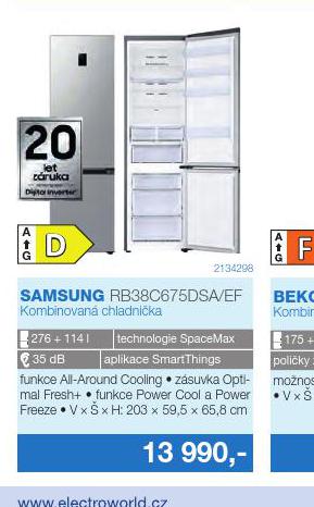 KOMBINOVAN CHLADNIKA SAMSUNG