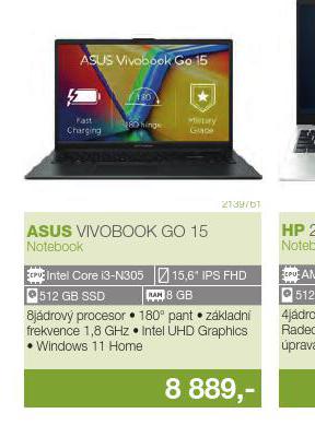 NOTEBOOK ASUS 15,6"