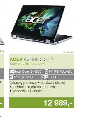 KONVERTIBILN NOTEBOOK ACER 14"