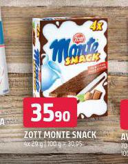 ZOTT MONTE SNACK