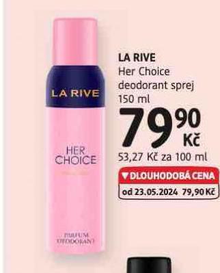 LA RIVE DEODORANT SPREJ