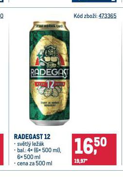 PIVO RADEGAST