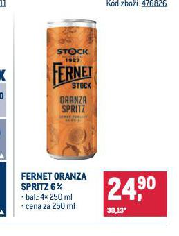 FERNET ORANZA SPRITZ