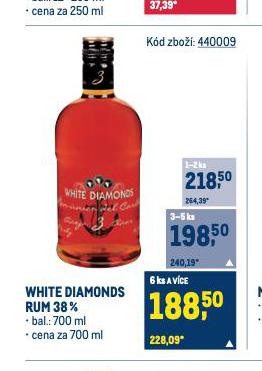 WHITE DIAMONDS RUM