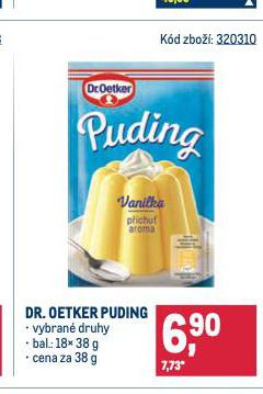 DR. OETKER PUDING