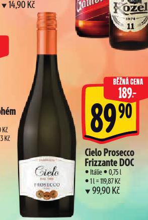 CIELO PROSECCO FRIZZANTE DOC