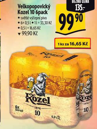 PIVO VELKOPOPOVICK KOZEL