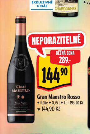 GRAN MAESTRO ROSSO