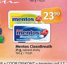 MENTOS CLEANBREATH