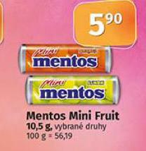 MENTOS MINI FRUIT