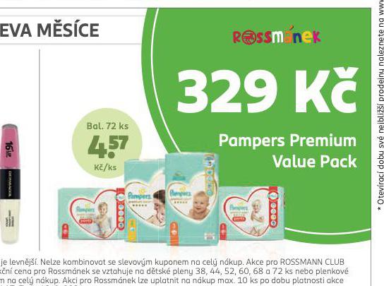 PAMPERS DTSK PLENKY