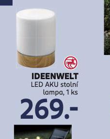 LED AKU STOLN LAMPA