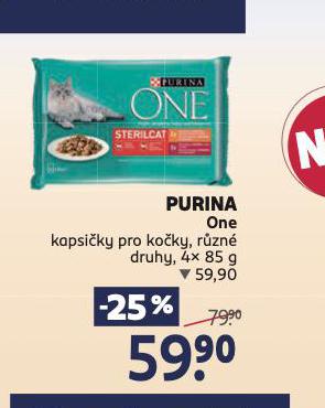 PURINA ONE KAPSIKY PRO KOKY