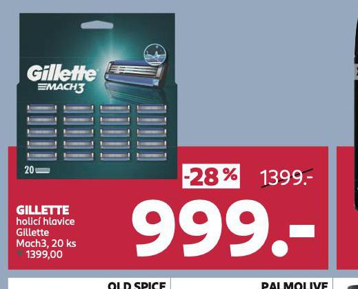 GILLETTE HOLIC HLAVICE