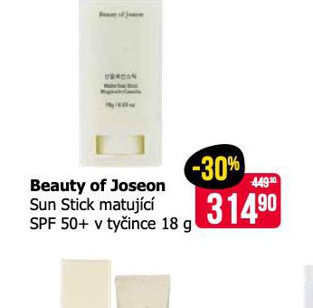 BEAUTY OF JOSEON MATUJC SPF 50+