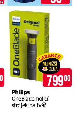 PHILIPS ONEBLADE HOLIC STROJEK