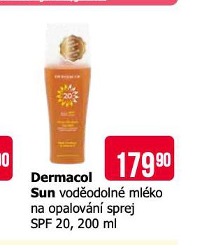 DERMACOL SUN VODODOLN MLKO NA OPALOVN SPREJ