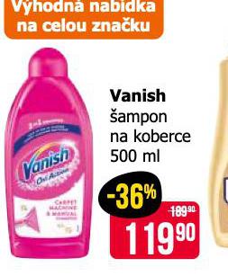 VANISH AMPON NA KOBERCE