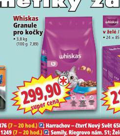 WHISKAS GRANULE PRO KOKY