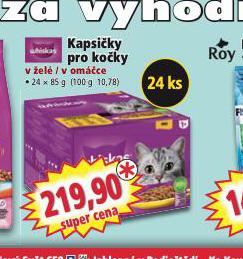 WHISKAS KAPSIKY PRO KOKY