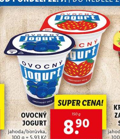 OVOCN JOGURT