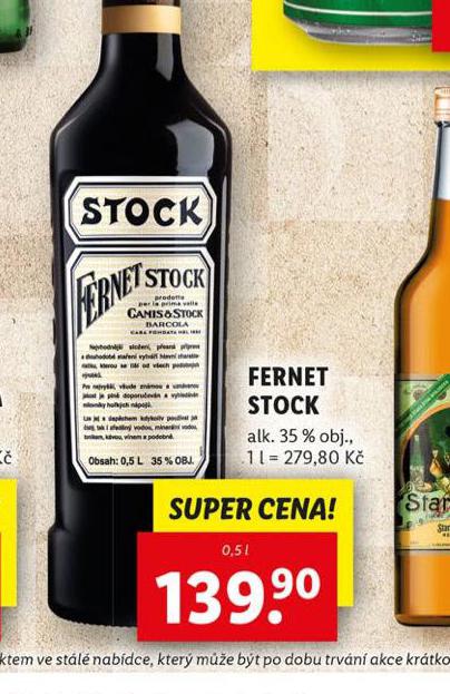 FERNET STOCK