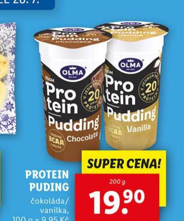 PROTEIN PUDING