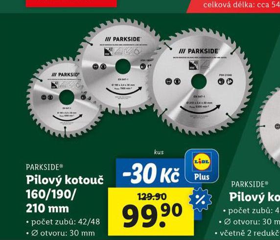 PILOV KOTOU 160/190/210 MM