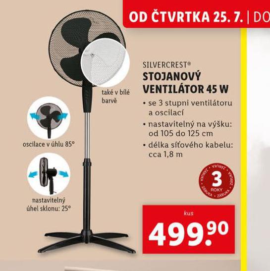 STOJANOV VENTILTOR 45 W