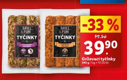 GRILOVAC TYINKY