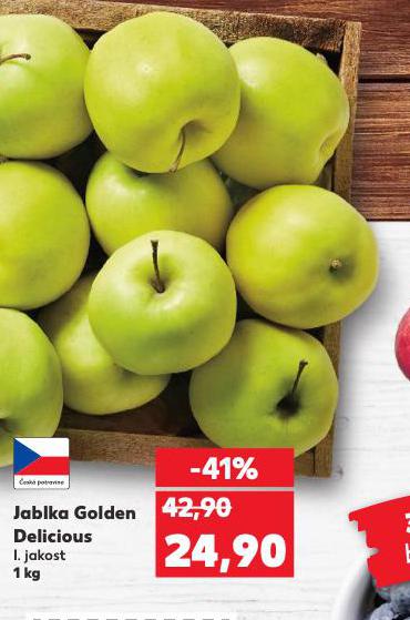 JABLKA GOLDEN DELICIOUS