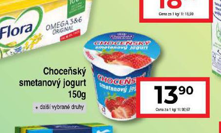 CHOCESK SMETANOV JOGURT