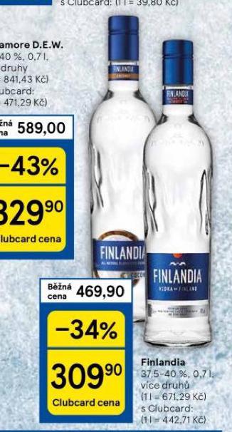 FINLANDIA VODKA