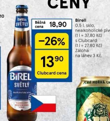 BIRELL NEALKOHOLICK PIVO