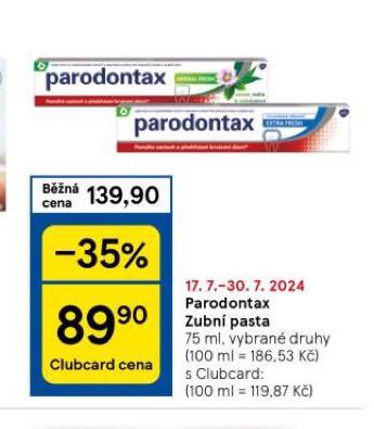 PARODONTAX ZUBN PASTA