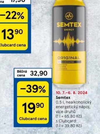 SEMTEX ENERGY DRINK