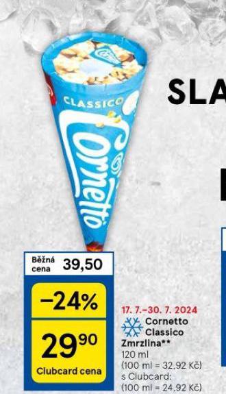 CORNETTO CLASSICO ZMRZLINA