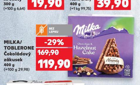 MILKA / TOBLERONE OKOLDOV ZKUSEK