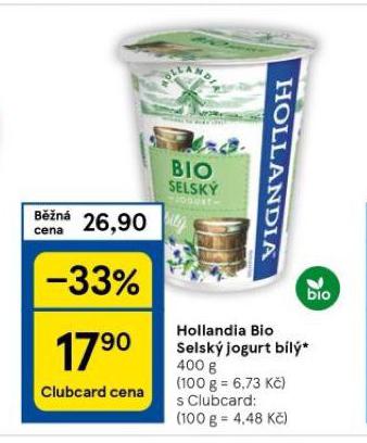 HOLLANDIA SELSK JOGURT BIO